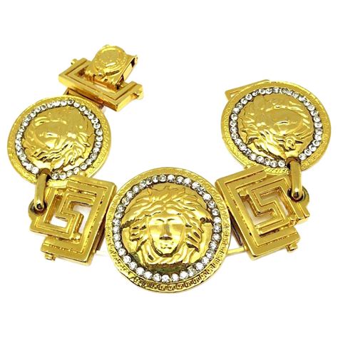 versace bijoux or